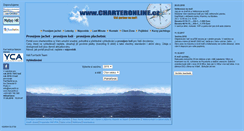 Desktop Screenshot of charteronline.cz